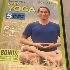 Gaiam Yoga DVD- Rodney Yee Daily Yoga
